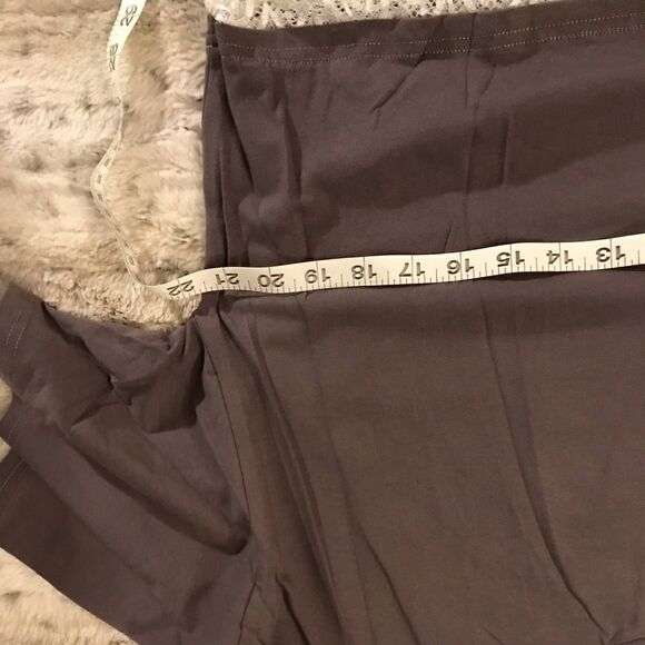 : : NEW Cropped Tee T-shirt with Lace Trim : : - Picture 6 of 6